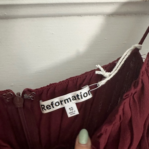 BNWT Reformation Embry Dress Size 10 - Picture 10 of 11